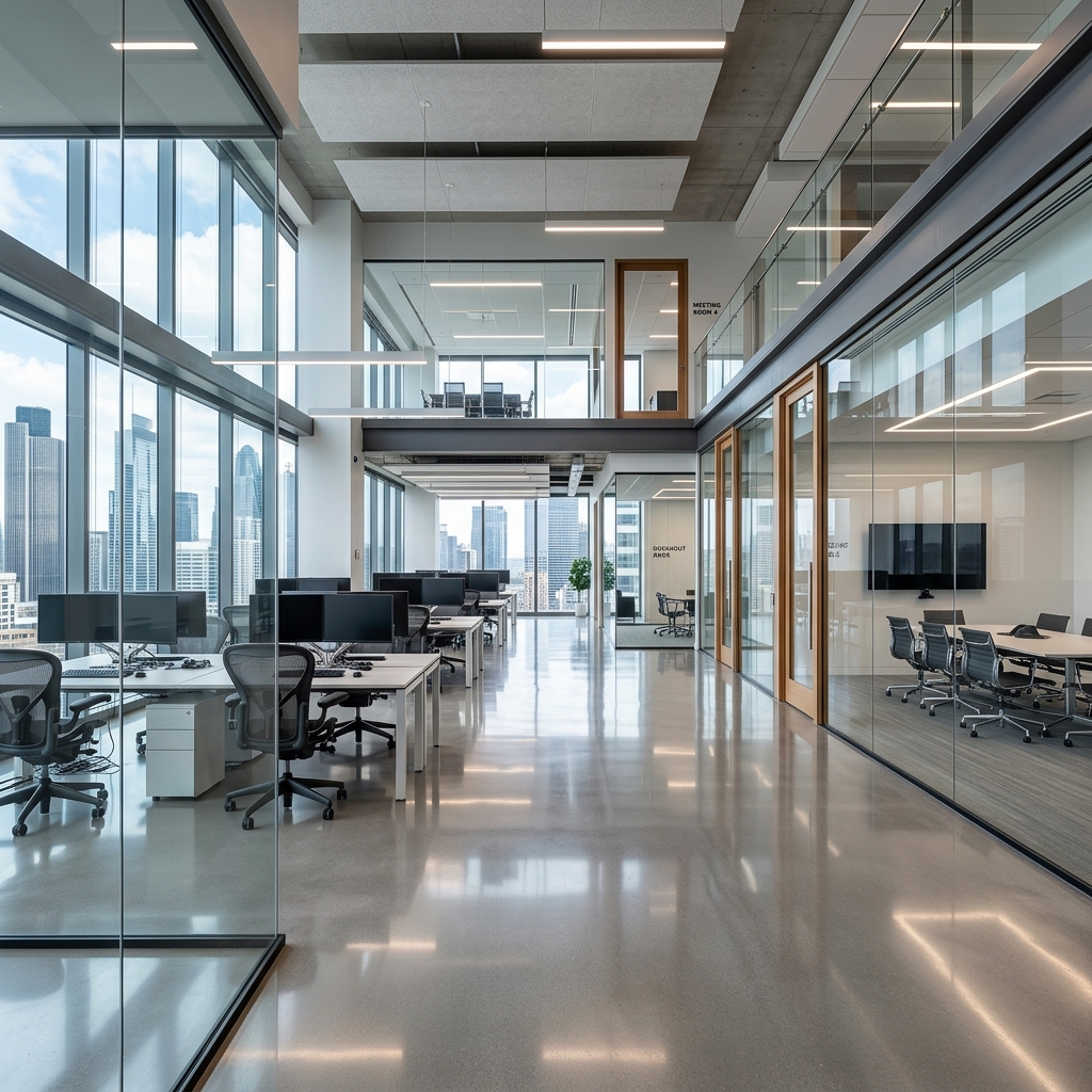Commercial office cleaning services in Rhode Island
